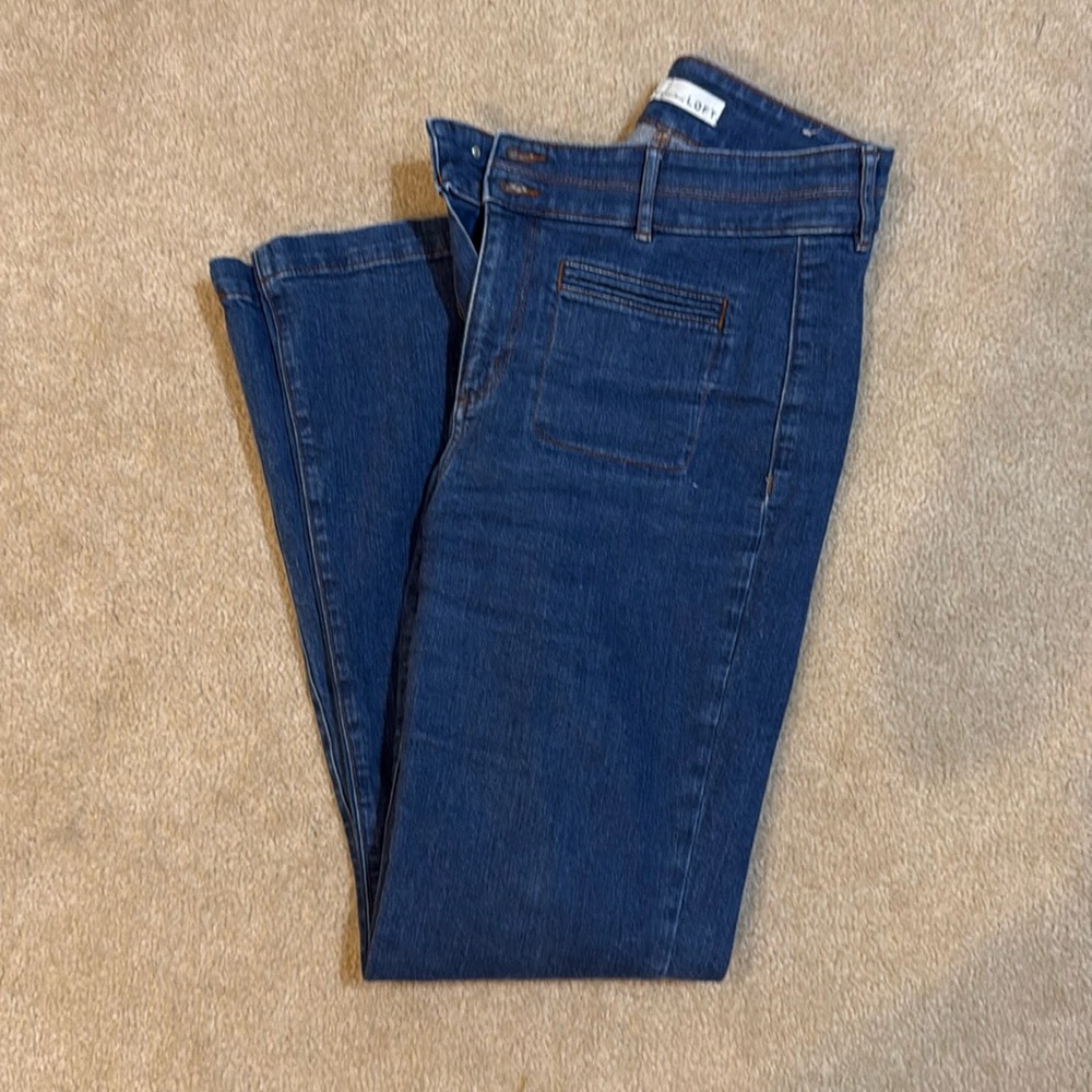 Loft The Slim Flare stretch jeans
